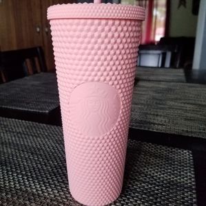 Starbucks Matte Pink Studded Tumbler